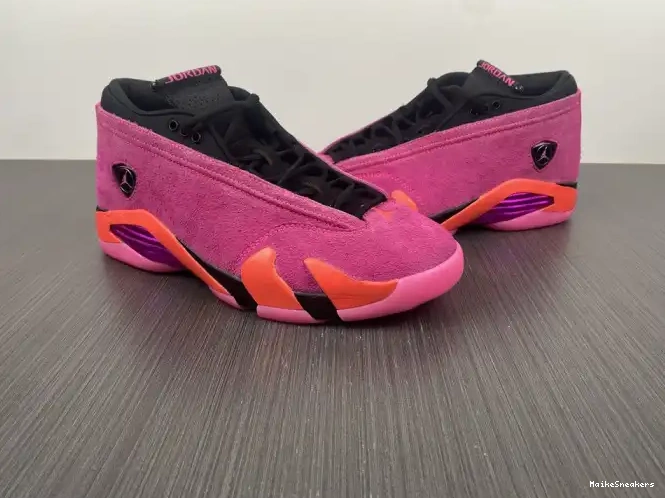 MaikeSneakers Retro 14 Jordan (W) Low Shocking DH4121-600 Pink 0528